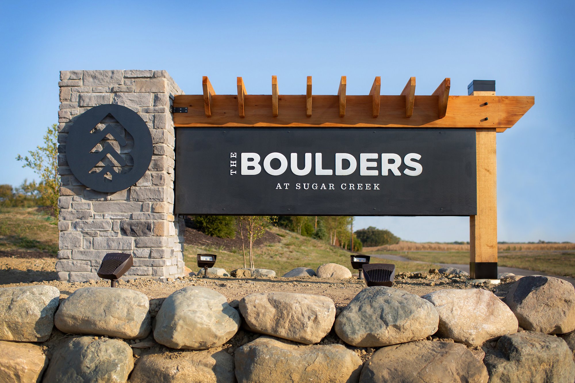 The Boulders Sign