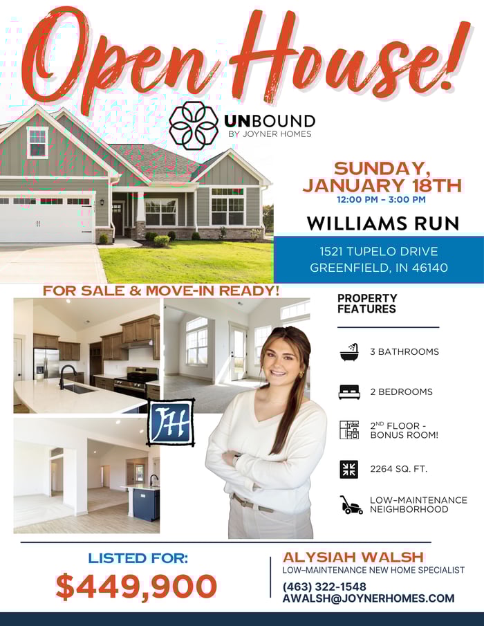 Low-Maintenance – Open House, Flyer-4