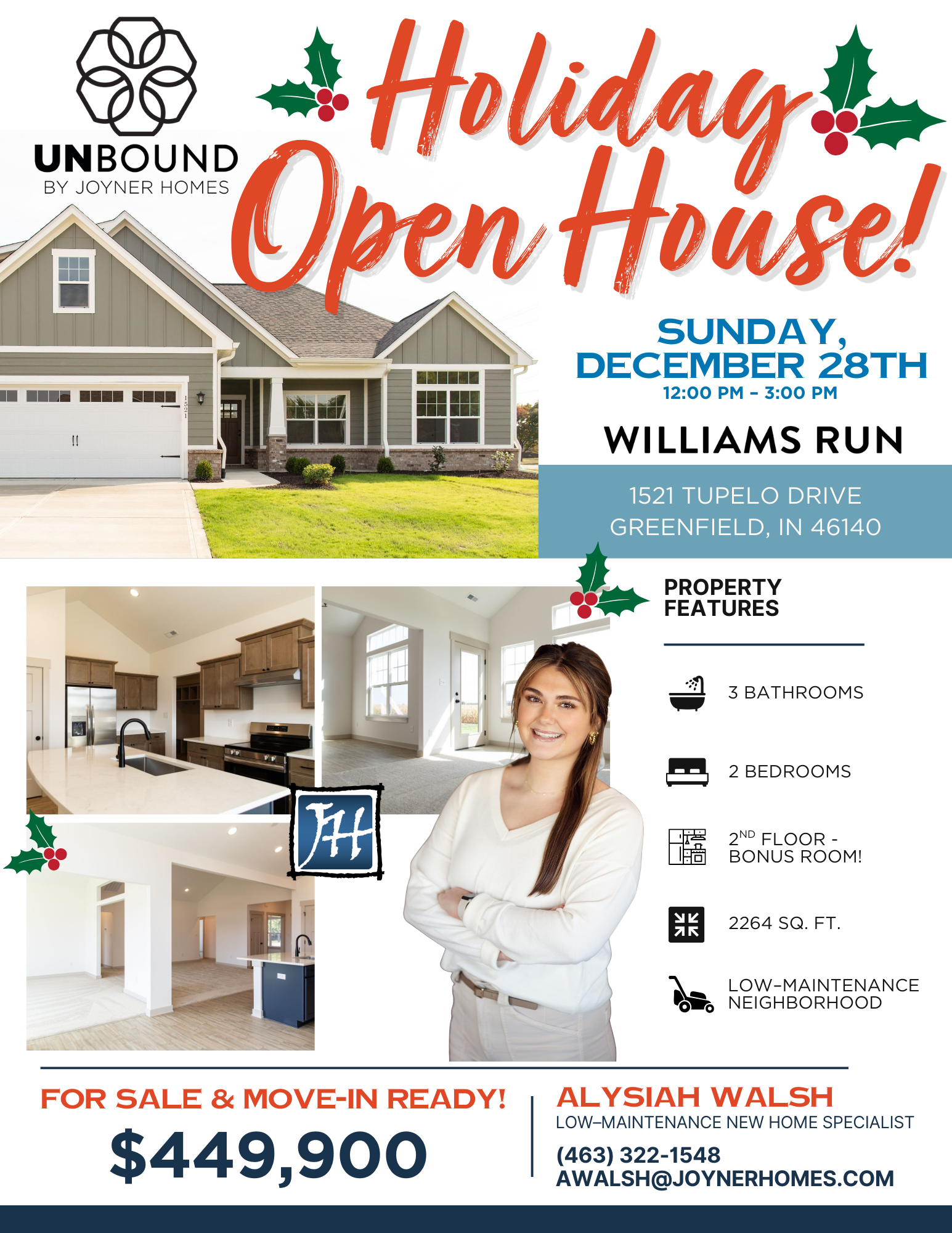 Low-Maintenance – Open House, Flyer