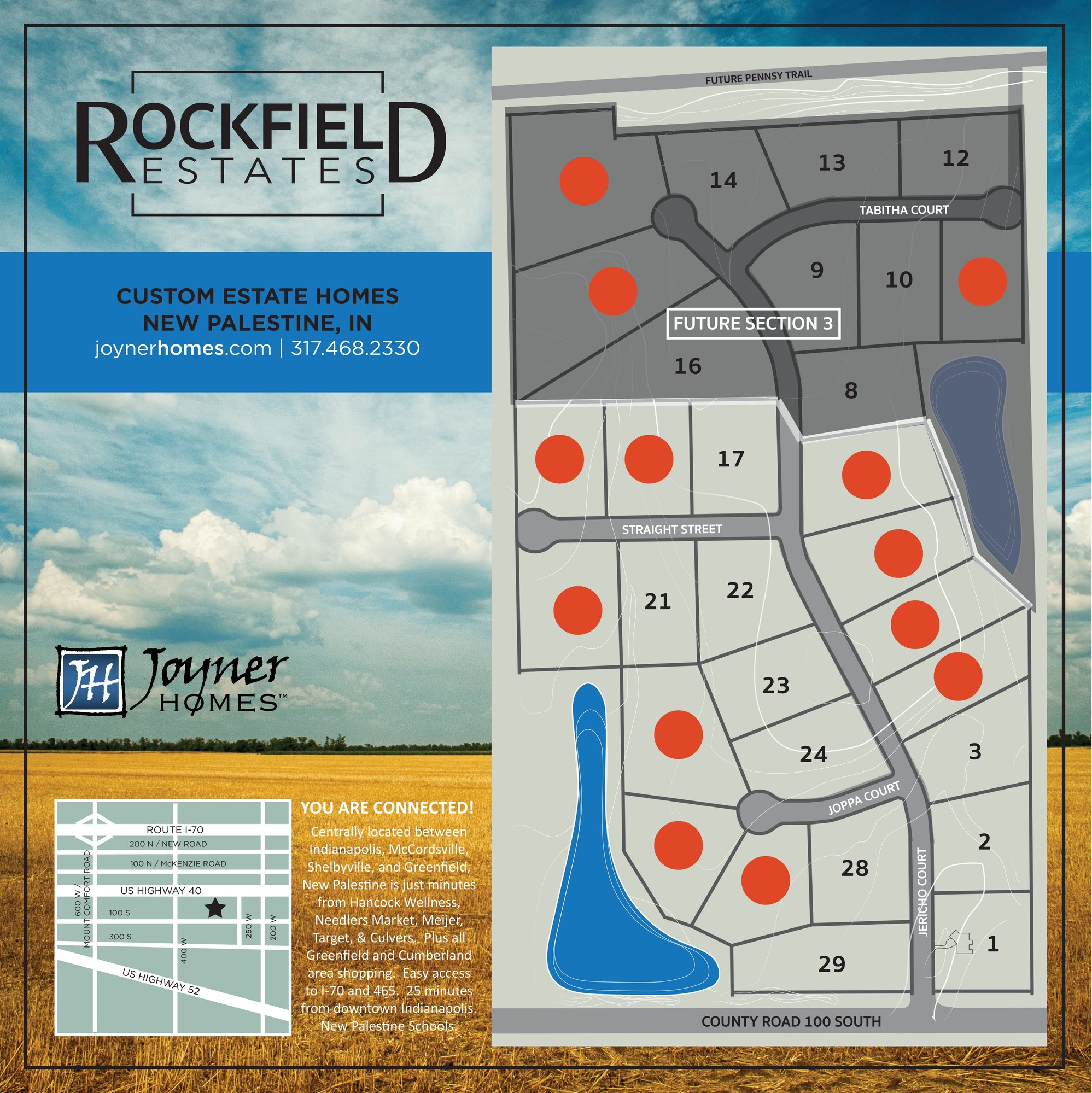 ROCKFIELD ESTATES - LOTS SOLD-2-3 ROCKFIELD ESTATES - LOTS SOLD-2-3