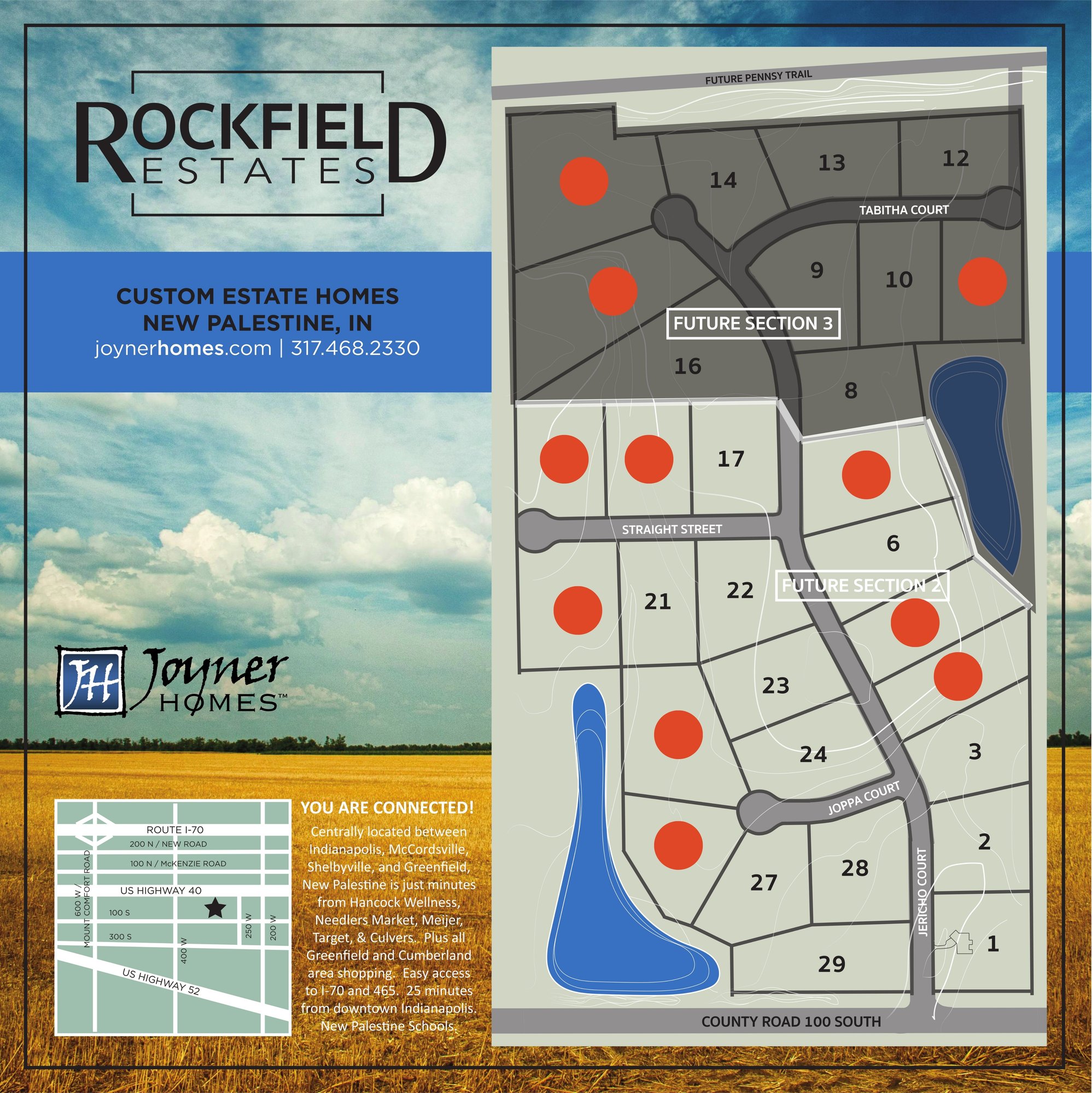 ROCKFIELD ESTATES - LOTS SOLD-3 ROCKFIELD ESTATES - LOTS SOLD-3