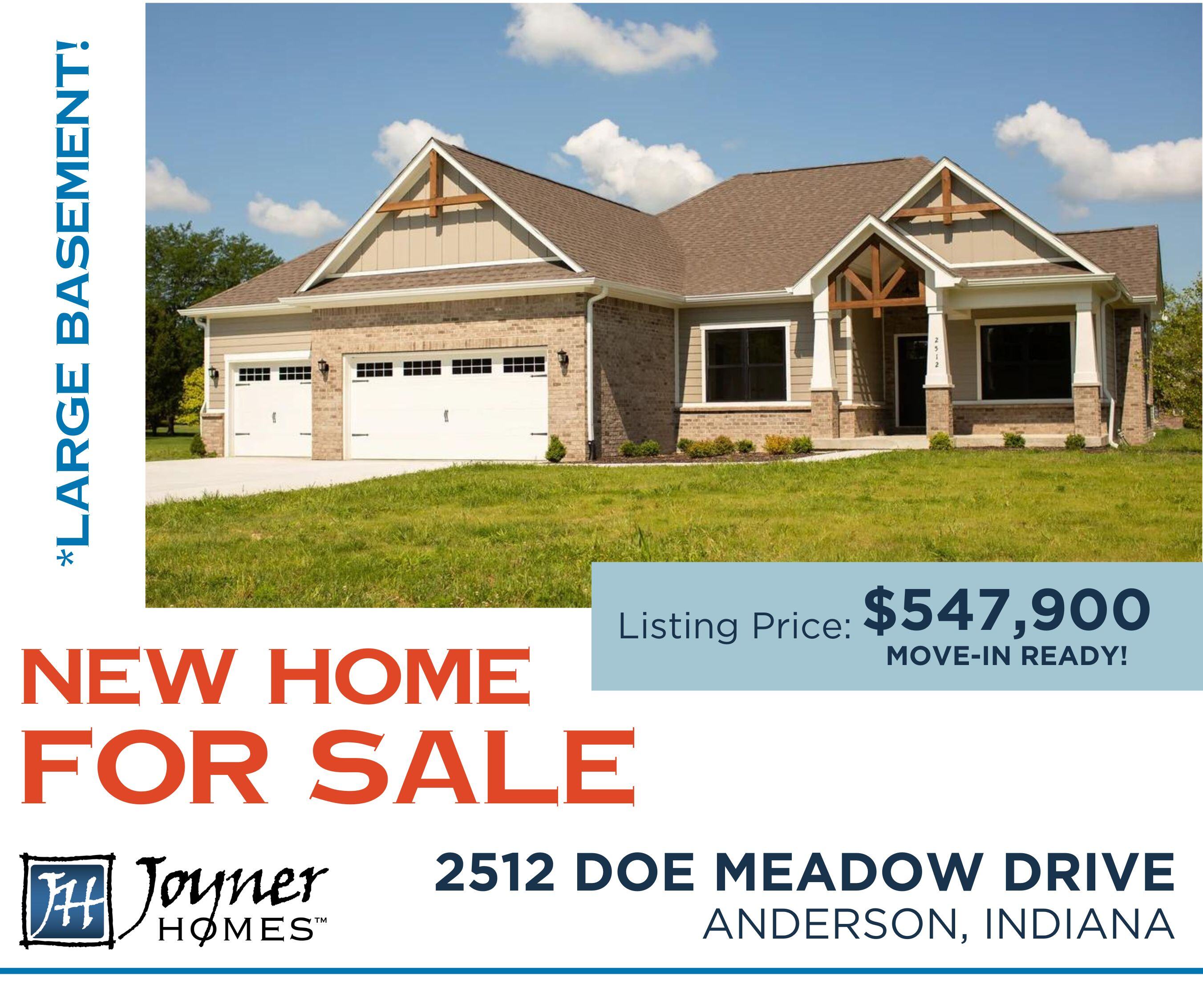 Home for Sale in Anderson, Indiana